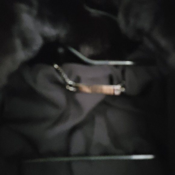 NWOT Gorgeous White House Black Market Faux Fur Black Mink Jacket S - Picture 3 of 13